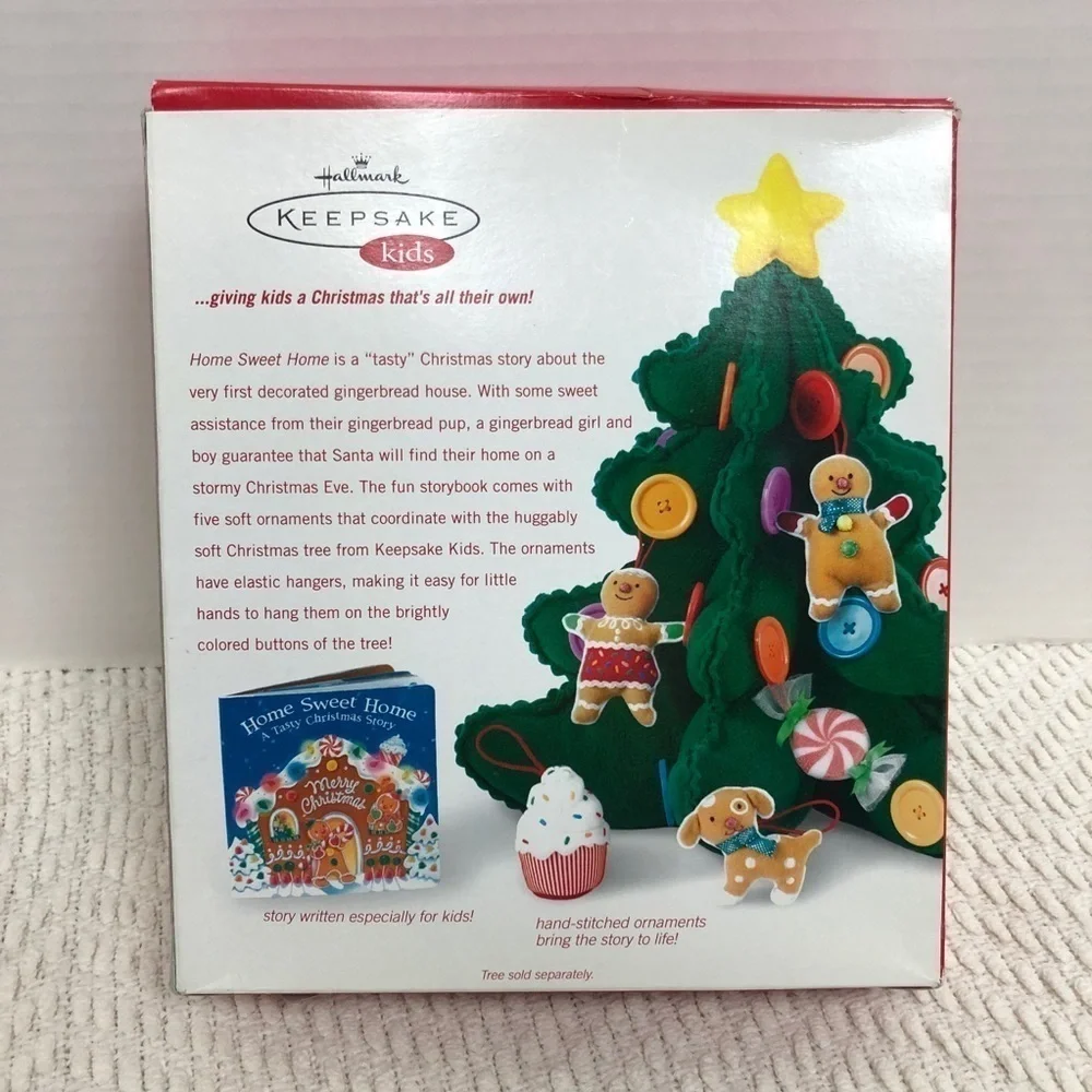 HALLMARK KIDS HOME SWEET HOME Ornament & Book Set